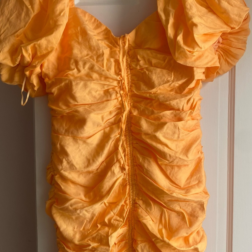 Brand new guess orange dress size 12